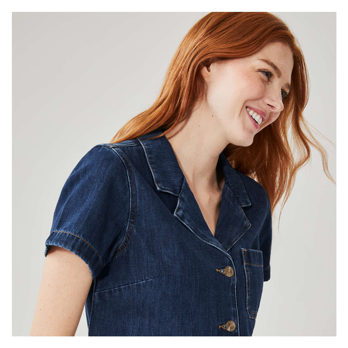 ★ ★ Women's Statement Crop Denim Shirt 47AB726 Cropped Denim Shirt | boohoo CA